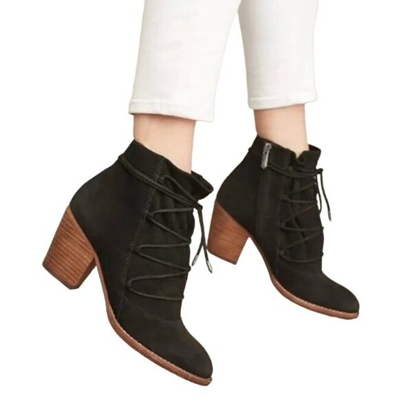 Sam Edelman Millard Lace Up Ankle Boots - Size 7.5 - Picture 5 of 7